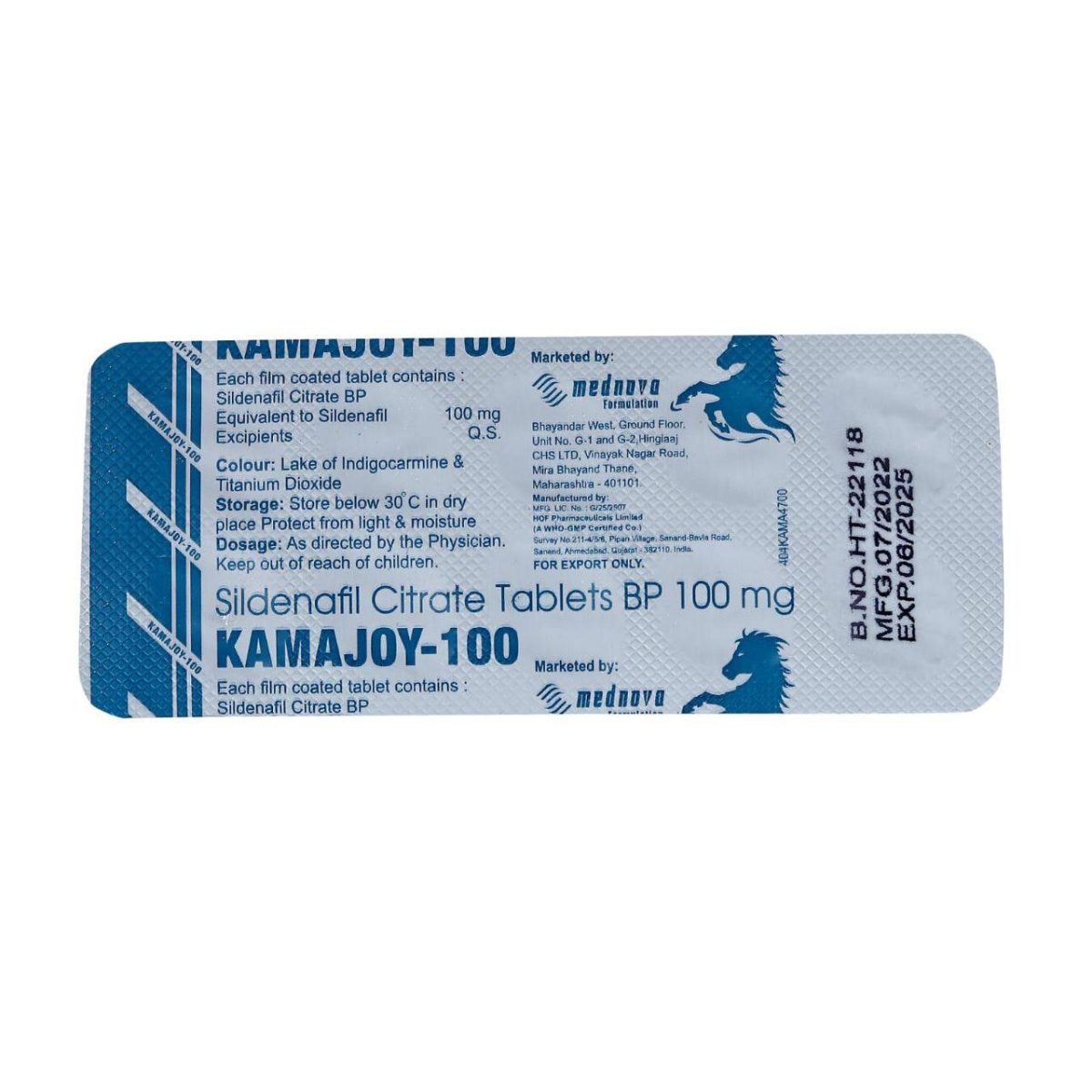 Kamajoy 100mg - Image 2